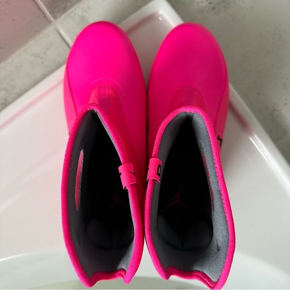 Jordan Pink Girls Boots Size 3 Youth - Picture 9 of 15